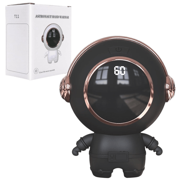 Încălzitor de mâini Generic T11 Astronaut 10 W / Plastic / Black photo 1