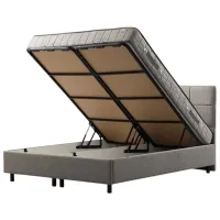 Pat Trendy Set Vitalia 90 x 190 cm / MDF / Light Gray photo 2