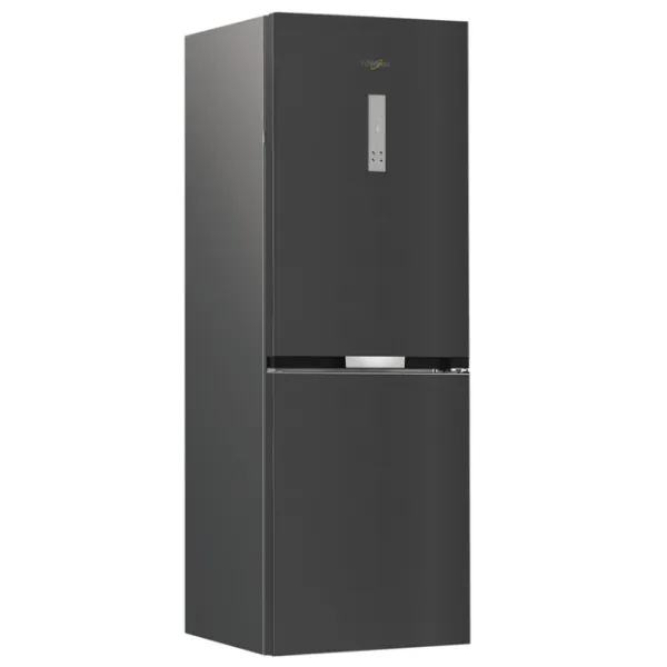 Frigider Whirlpool WHK 26362 XBR4E cu congelator jos 316 l / 186.5 cm / Inox photo 2
