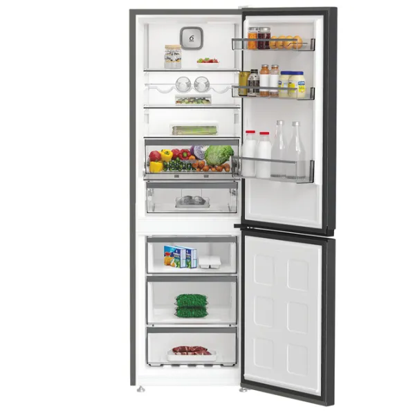 Frigider Whirlpool WHK 26362 XBR4E cu congelator jos 316 l / 186.5 cm / Inox photo 4