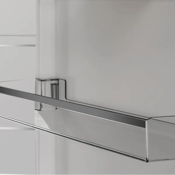 Frigider Whirlpool WHK 26362 XBR4E cu congelator jos 316 l / 186.5 cm / Inox photo 7