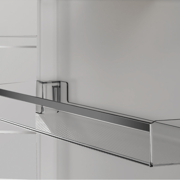 Frigider Whirlpool WHK 26362 XBR4E cu congelator jos 316 l / 186.5 cm / Inox photo 7