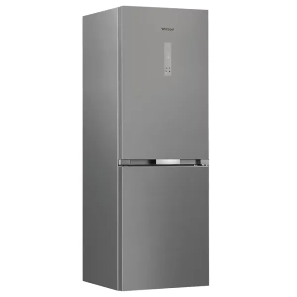 Frigider Whirlpool WHK 26362 XP4E cu congelator jos 316 l / 186.5 cm / Inox photo 2