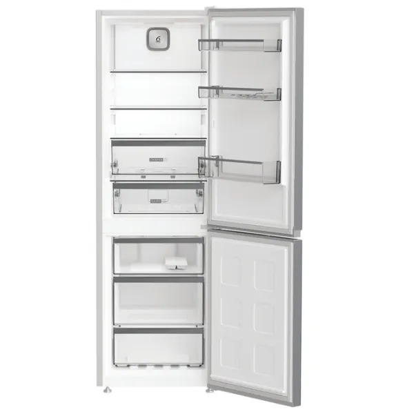 Frigider Whirlpool WHK 26362 XP4E cu congelator jos 316 l / 186.5 cm / Inox photo 3