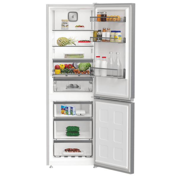 Frigider Whirlpool WHK 26362 XP4E cu congelator jos 316 l / 186.5 cm / Inox photo 5