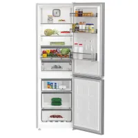 Frigider Whirlpool WHK 26362 XP4E cu congelator jos 316 l / 186.5 cm / Inox photo 5