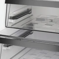 Frigider Whirlpool WHK 26362 XP4E cu congelator jos 316 l / 186.5 cm / Inox photo 6