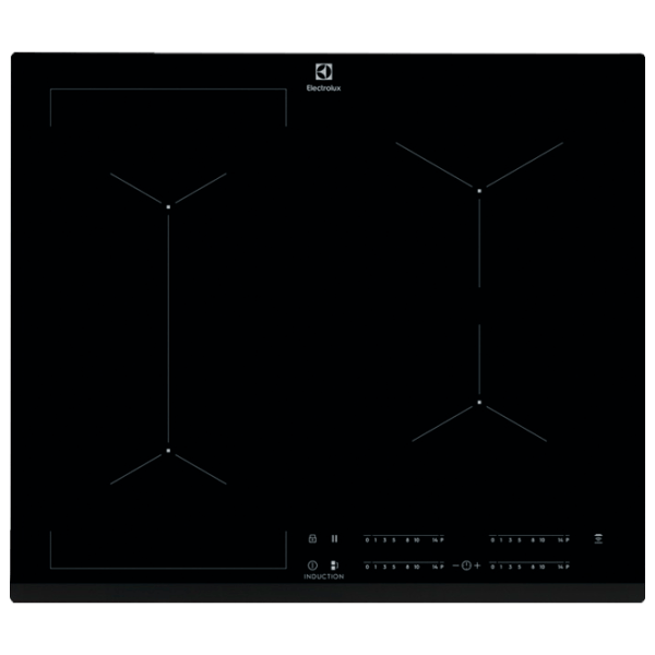 Plită încorporabilă cu inducție Electrolux EIV634 Vitroceramică / Black photo 1