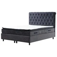 Кровать Trendy Set Sonata v2 90 x 190 см / ДСП / Antracit