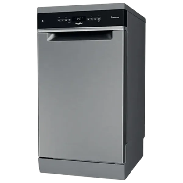 Mașină de spălat vase Whirlpool WSBO 3O34 PF X Îngustă / Inox photo 1