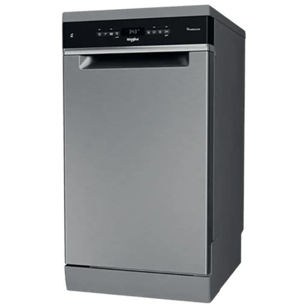 Mașină de spălat vase Whirlpool WSBO 3O34 PF X Îngustă / Inox photo 1