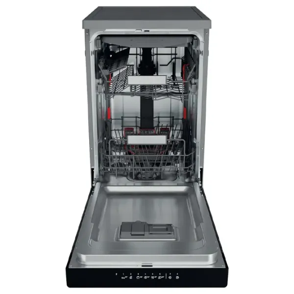 Mașină de spălat vase Whirlpool WSBO 3O34 PF X Îngustă / Inox photo 4