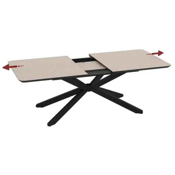Masă de bucătărie extensibilă Magnus Mona MDF/ Anemon photo 2