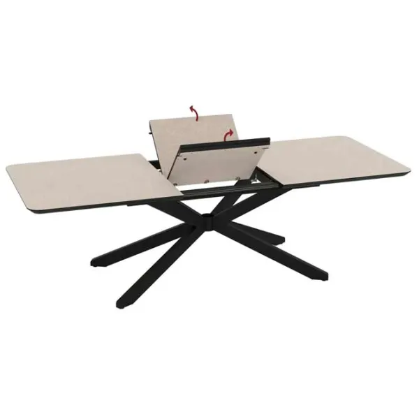 Masă de bucătărie extensibilă Magnus Mona MDF/ Anemon photo 3