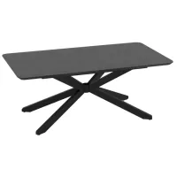 Masă de bucătărie extensibilă Magnus Mona MDF/ Senkron black