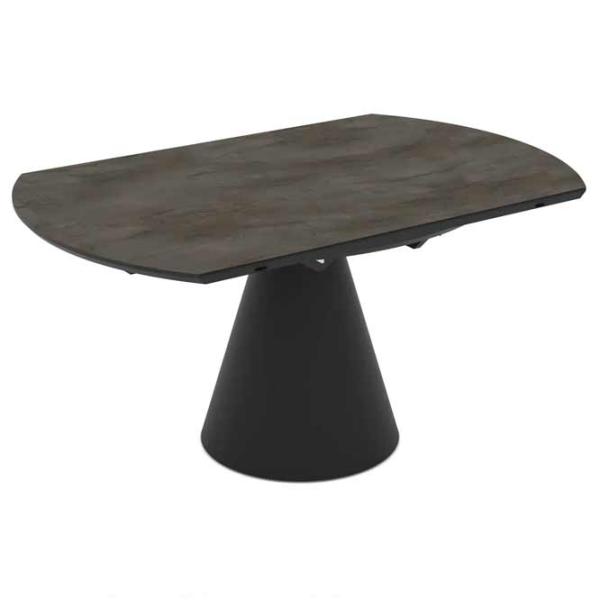 Masă de bucătărie extensibilă Magnus Yandan MDF/ Dark Gray photo 1