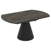 Masă de bucătărie extensibilă Magnus Yandan MDF/ Dark Gray