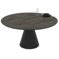 Masă de bucătărie extensibilă Magnus Yandan MDF/ Dark Gray photo 3