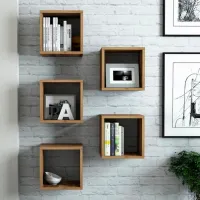 Rafturi Trendy Cutie LPAL / Walnut photo 3