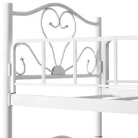 Кровать Evger R-50 90 x 200 см / Металл / Белый photo 4