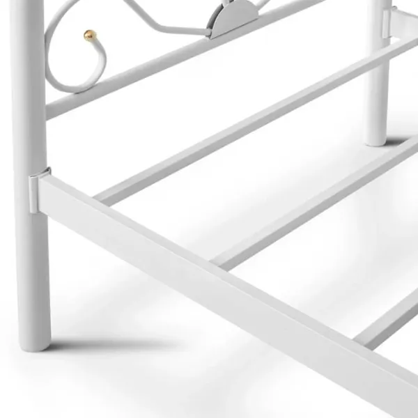 Pat Evger R-50 90 x 200 cm / Metal / White photo 5