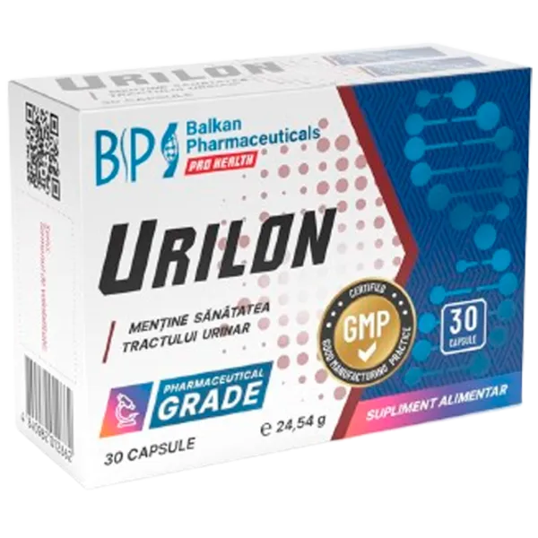 Пищевая добавка Balkan Pharmaceuticals Urilon 30 капсул photo 1
