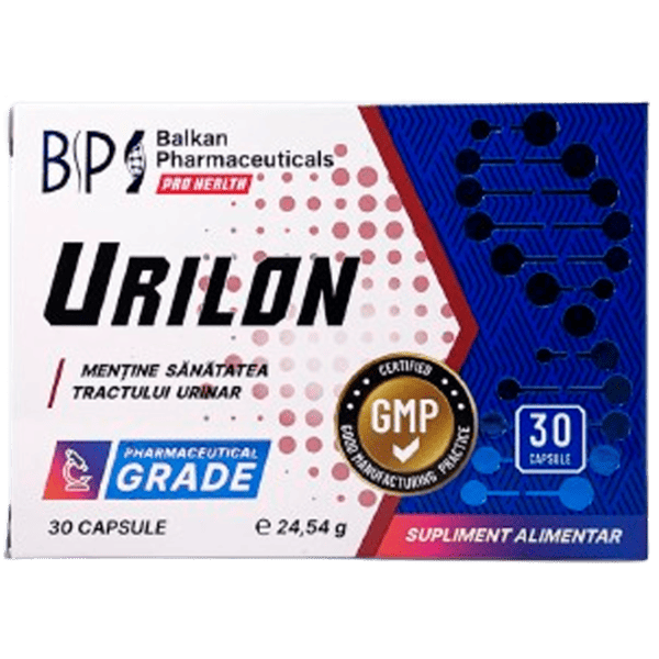 Пищевая добавка Balkan Pharmaceuticals Urilon 30 капсул photo 2