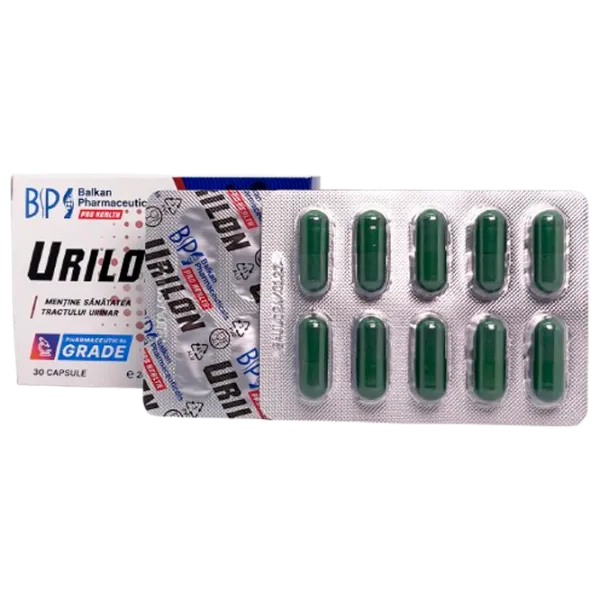 Пищевая добавка Balkan Pharmaceuticals Urilon 30 капсул photo 4