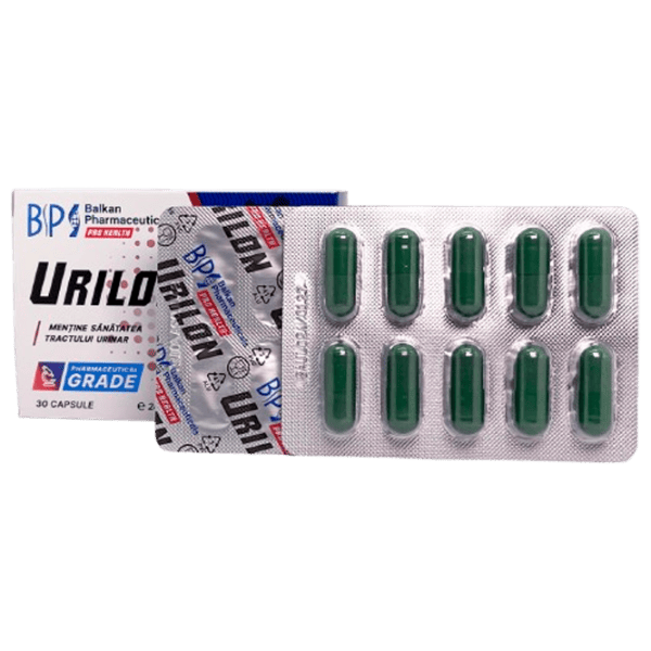 Пищевая добавка Balkan Pharmaceuticals Urilon 30 капсул photo 4