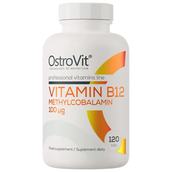 Supliment alimentar OstroVit Methylcobalamin 120 photo 1