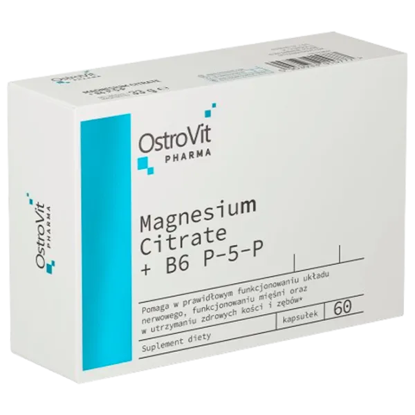 Supliment alimentar OstroVit Citrate + B6 P-5-P 60 photo 1