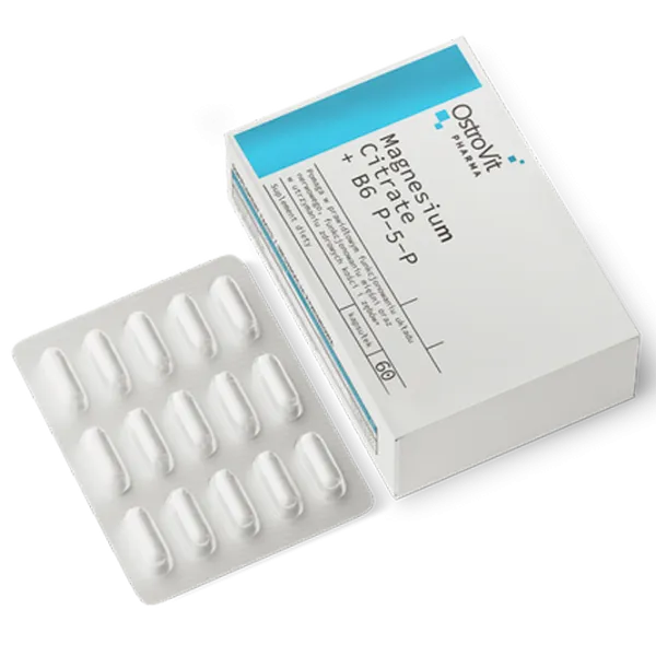 Supliment alimentar OstroVit Citrate + B6 P-5-P 60 photo 2