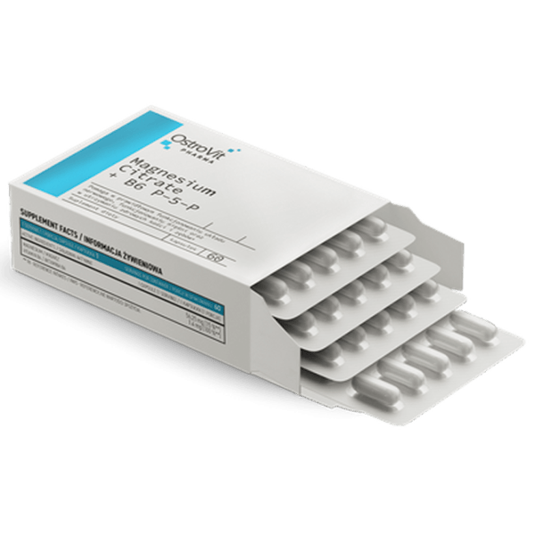 Supliment alimentar OstroVit Citrate + B6 P-5-P 60 photo 4