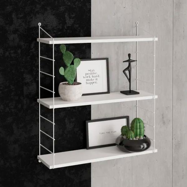 Полка Trendy Armoni 3'lu ЛДСП / Бриллиантовый белый photo 4