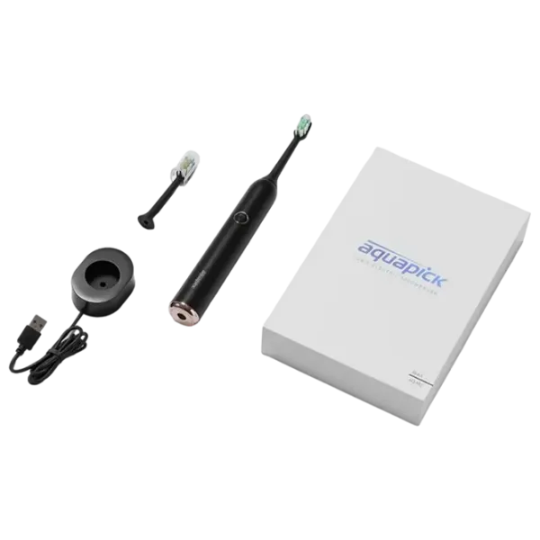 Зубная электрощетка Aquapick AQ-102 2D / Черный photo 2