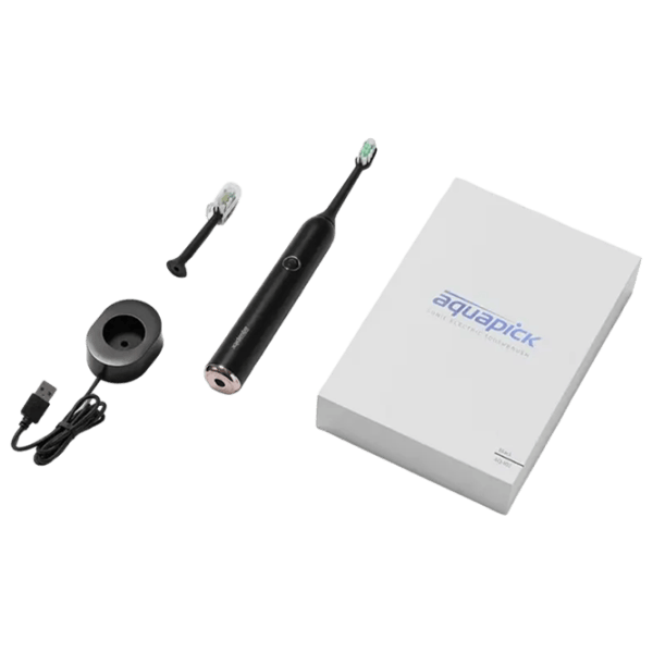 Зубная электрощетка Aquapick AQ-102 2D / Черный photo 2