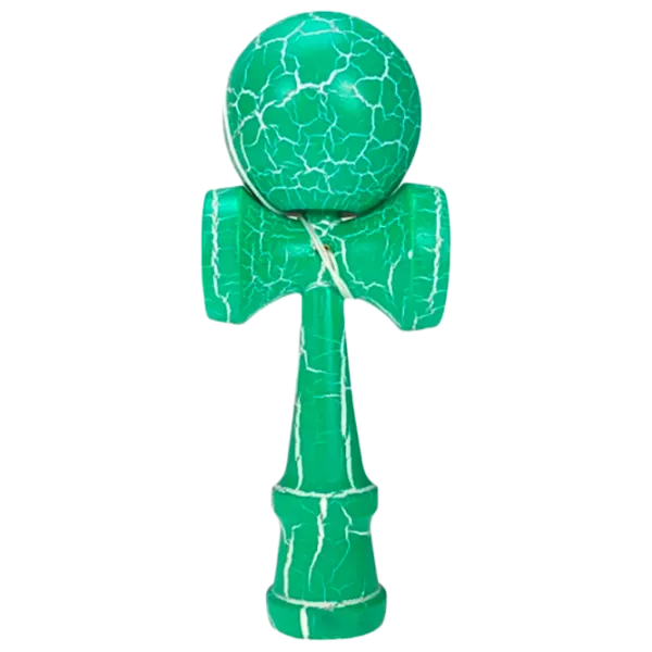 Kendama KROM Classic  5+ / Beige Green Crackle photo 1