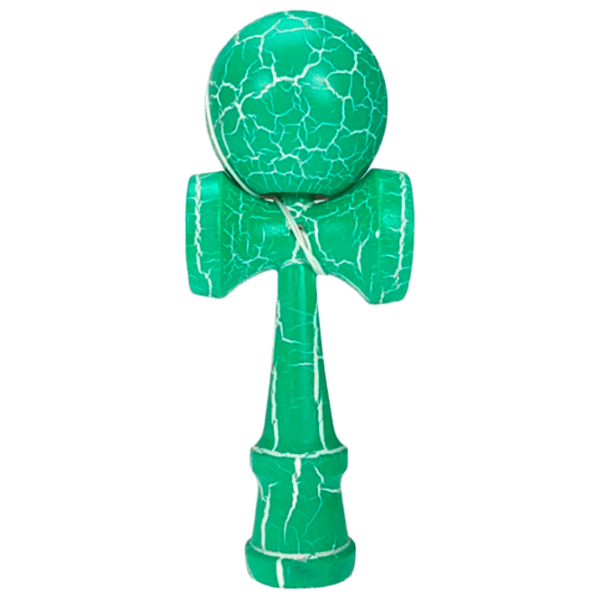 Kendama KROM Classic  5+ / Beige Green Crackle photo 1