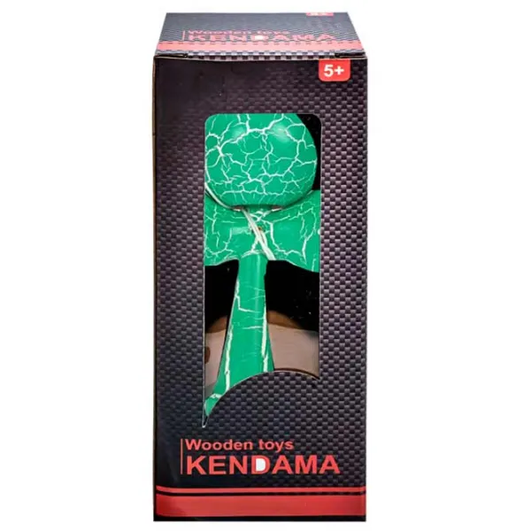 Kendama KROM Classic  5+ / Beige Green Crackle photo 2