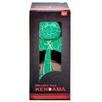 Kendama KROM Classic 5+ / Beige Green Crackle photo 2