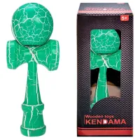 Kendama KROM Classic 5+ / Beige Green Crackle photo 3