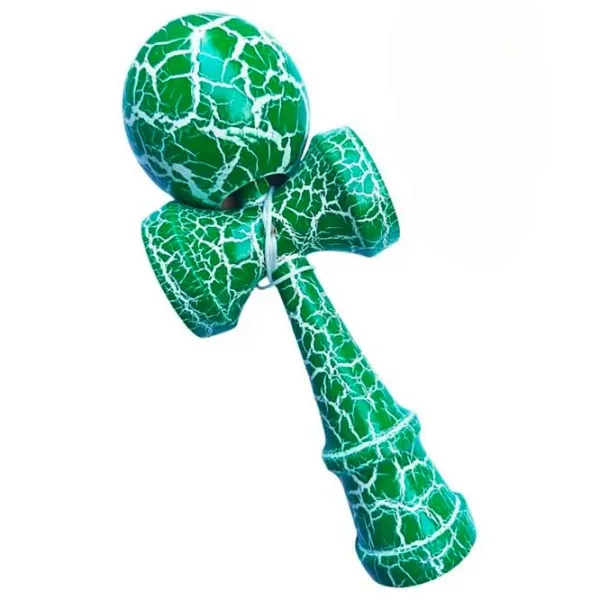 Kendama KROM Classic  5+ / Beige Green Crackle photo 4
