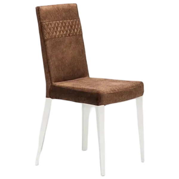 Scaun de bucătărie Modalife Grand Stofă/ Brown White photo 1