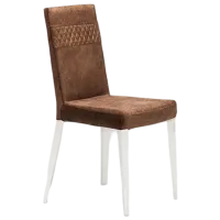 Scaun de bucătărie Modalife Grand Stofă/ Brown White