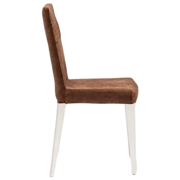 Scaun de bucătărie Modalife Grand Stofă/ Brown White photo 2