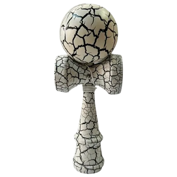 Kendama KROM Classic  5+ / Beige White Crackle photo 1