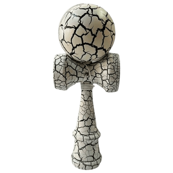 Kendama KROM Classic  5+ / Beige White Crackle photo 1