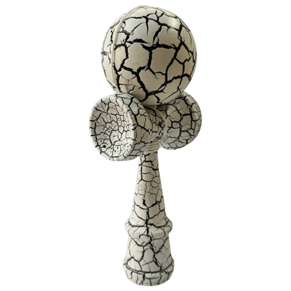 Kendama KROM Classic  5+ / Beige White Crackle photo 2