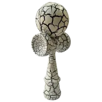 Kendama KROM Classic 5+ / Beige White Crackle photo 2