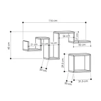 Raft Trendy Urmariti LPAL / Anthracite photo 5